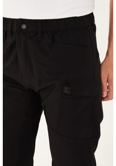 Camp Scoutland Camp725 Outdoor Tactical Su İticili Yazlık Erkek Taktik Şort Siyah