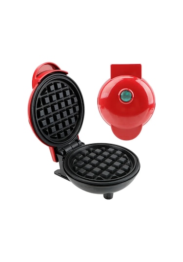 Mocatt Çok Fonksiyonlu Waffle Makinesi, Pişirme, Sandviç, Ekmek Kızartma Red 1