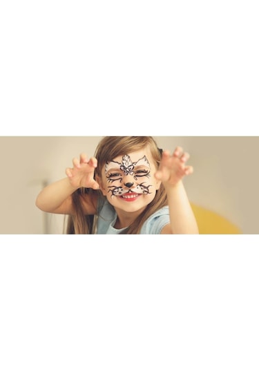Amos Face Deco Yüz Boyası 10 Renk Çok Renkli