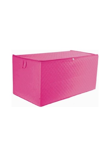 Divanev 3 Adet Extra Telalı Kaliteli Yorgan Hurcu & 30x22x18 Cm Ölçüde Hurç Fuşya Bordo