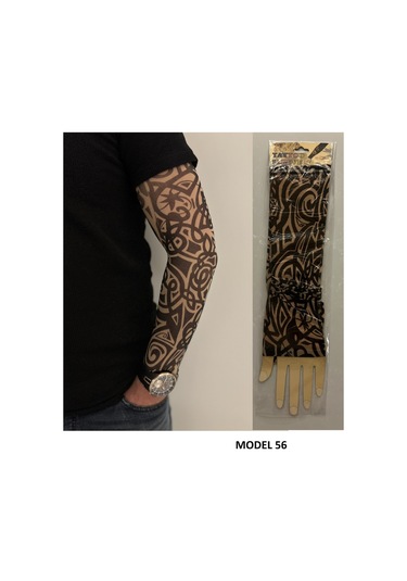 Giyilebilir Dövme 3 Çift 6 Adet Kol Çorap Dövmesi Sleeve Tattoo Set21