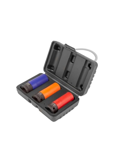 Forsage 1/2'' 6 Köşeli İnce Dövme Lokma Seti, 3 Parça 134295041