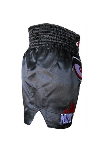 Aksaspor Leon No Fear Muay Thai Ve Kick Boks Şortu Siyah