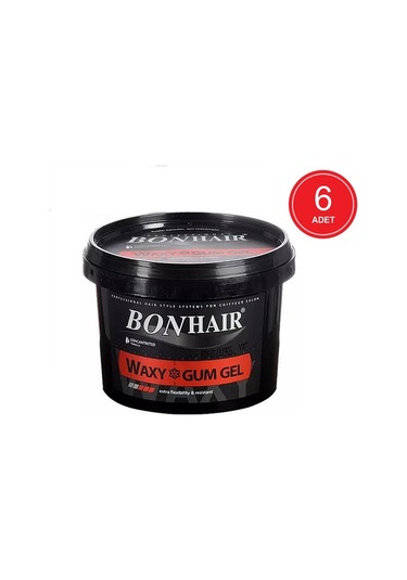 Bonhair Waxy Gum Gel Waxlı Saç Jölesi 6 x 700 ML