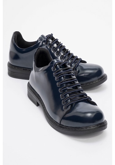 Festy Laci Rugan Lastik Bağcıklı Kadın Günlük Ayakkabı Lacivert