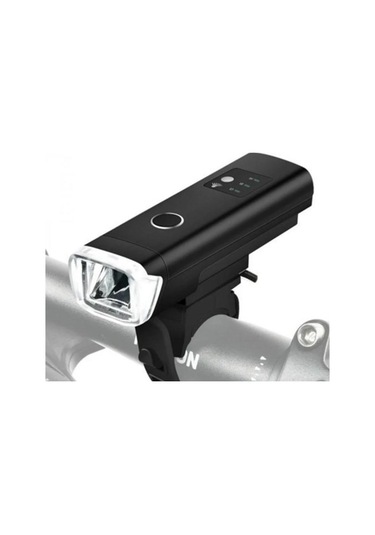 Forte Gt 6135 Bisiklet Feneri Usb Şarjlı Far 6 Modlu Bisiklet Ön Işık Siyah Siyah