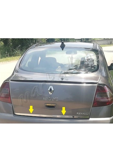 Db Chrome Renault Megane 2 Sedan Krom Bagaj Alt Çıta 2004-2010 P. N11.2145