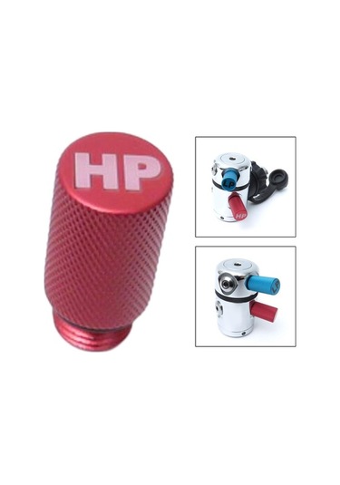 Ganzhoushop Tüplü Suntek Regülatörü Kırmızı-yüksek-basınç Dalış Ekipmanı