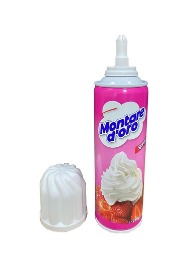 Montare Doro Sprey Krem Şanti 250 ml 1 Adet İnce Uçlu