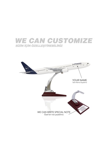 Zekupp Lufthansa Boeing 777-300 1/200 Maket Uçak