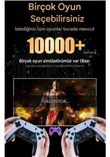 X12 500gb Android Tv+game Cube 4k Hdmı +ethernet 3d Retro Arcade Oyun Konsolu