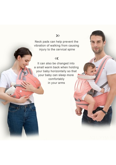 Geeksen Bebek Taşıyıcı - Yenidoğandan Yürümeye Çok Fonksiyonlu Ergonomik Askı