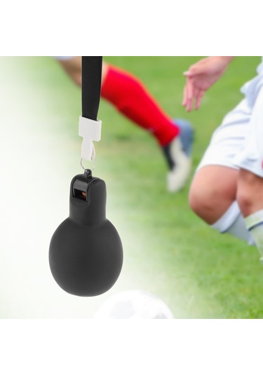 Dolıty Boyunluklu El Düdükleri Yüksek Sesle Eğitmen Siyah Siyah