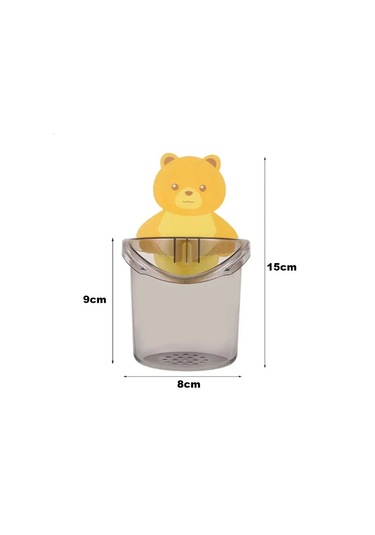 Büro Ev Ofis Düzeni İçin Plastik Ayıcık Tasarımlı Organizer Diğer