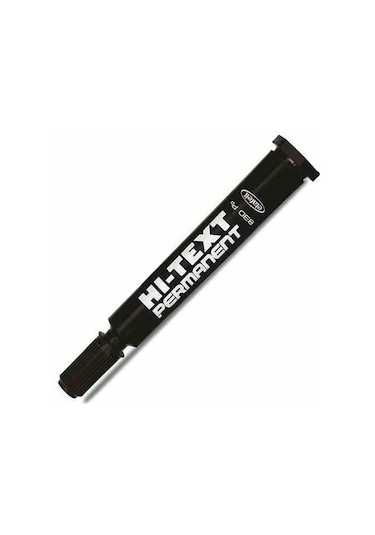HI-TEXT PERMANENT M. KESIK UCLU SIYAH (830PC)