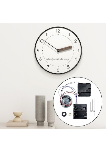 Pazly Suntek Stil-h Stil Saati Saat Mekanizması Hareket H Duvar Dıy Cy Çok Renkli