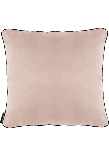 Biyeli Kırlent Yastık Kılıfı Somun Rengi 45x45
