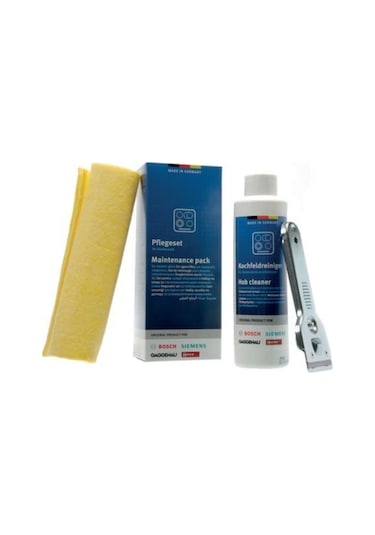 Bosch Seramik Ve Cam Ocaklar Için Bakım Seti