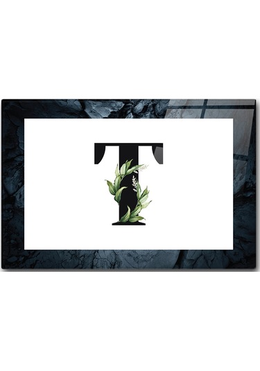 Decorita Cam Kesme Tahtası - Cam Kesme Tablası Harfli Tasarım T 20 CM x 30 CM