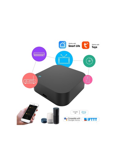 Tenfowee Tuya Wifi Akıllı Kızılötesi Kumanda: Ev Aletlerinizi Sesle Kontrol Edin, Google Home Ve Alexa Uyumlu, Tv, Klima Ve Daha Fazlası İçin