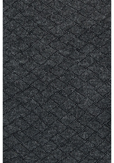 Erkek Antrasıt Pamuklu Desenli Tekli Çorap Antrasit