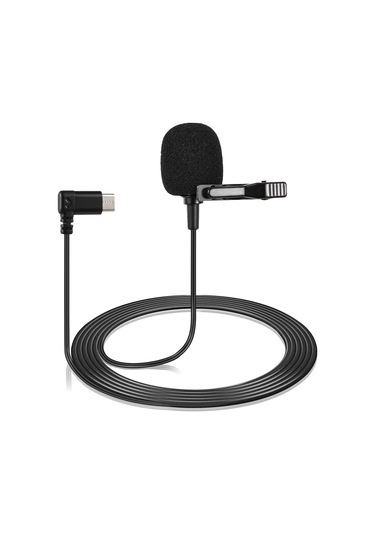 Monyee Sjcam Kamera İçin Harici Mikrofon - 360 Ses Toplama Ve Gürültü Azaltma Özellikli Siyah
