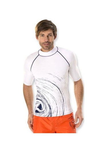 Subgear Rash Guard Güneş Koruma Circle White Termal Içlik S (549079307)-S Çok Renkli