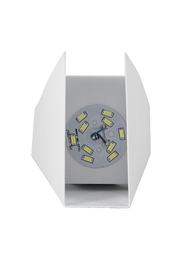 Fortunelane 10w 90-260v Demir Led Duvar Lambası - 20.000 Saat Ömürlü, Zayıf Enerji, Kolay Kurulum, Beyaz Isı Diğer