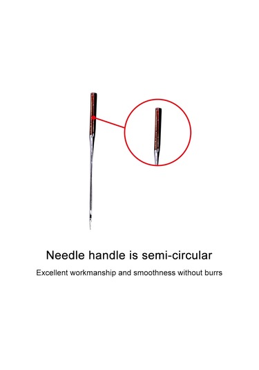 Leezsing Endüstriyel Atlama Önleyici Dikiş Makinesi İğnesi Db16 Numara 10 Adet Aksesuar Seti Sarı