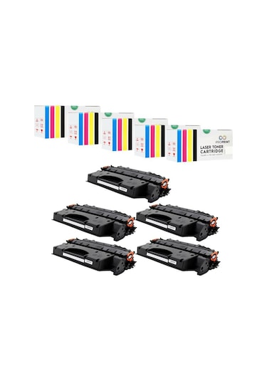 Proprint P2055 P2055D 5 Adet Uyumlu Toner 6500 Syf 05X Ce505X
