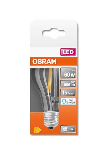 Led Cla60 6,5w Beyaz Işık E-27 806lm Ampul 1 Led Cla60 6,5w Beya