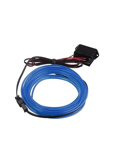 Ip Neon Tam Mavi 2 Metre - 12V Tak Çalıştır! (483928727)
