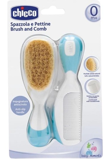 Chicco Tarak Fırça Seti / Mavi