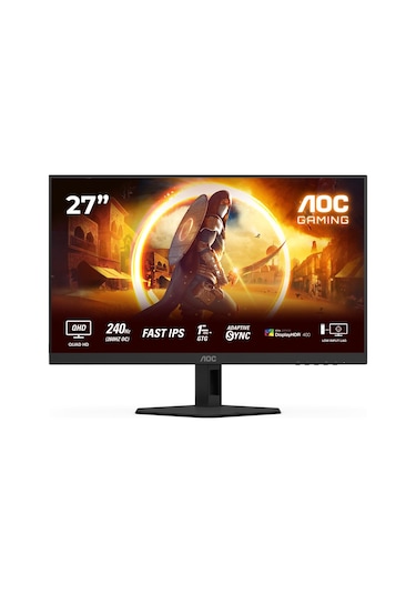 Aoc 27" Q27G4ZR 0.3ms 260Hz Pivot Fast IPS 2K Gaming Monitör(Ölü Pixel)