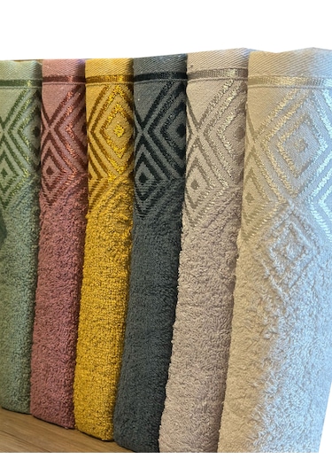 Goldroom 6 Lı 30 50 Pamuklu Mutfak Havlusu Seti 6 Renk