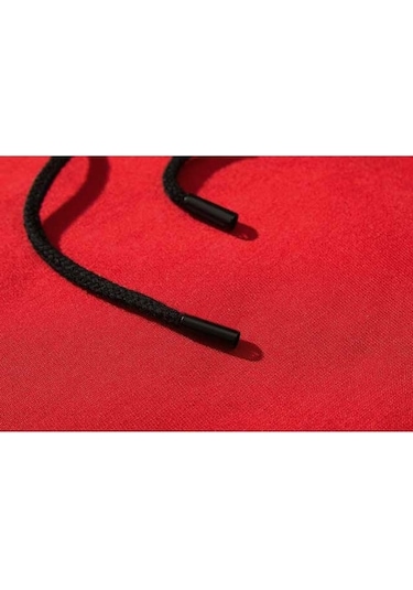 Mötley Crüe Logo Kırmızı Renk Reglan Kol Sweatshirt Kırmızı