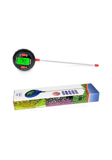 Butu Rz104 Toprak Ph Ölçer Nem Dedektörü Dijital Monitörü