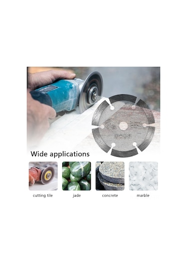 Samdoo 3 Inç Mermer Kesme Diski - Beton, Seramik Ve Fayans Kesimi İçin Dayanıklı Ve Yüksek Performanslı