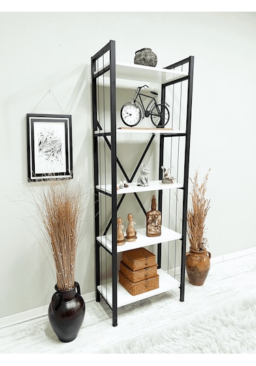 Tanraf Arya Telli White Kitaplık