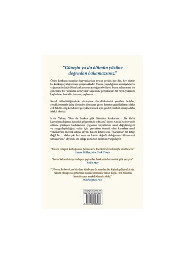 Güneşe Bakmak-Ölümle  Yüzleşmek