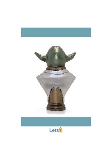Yoda Büst Star Wars Koleksiyonu İçin Detaylı Polyester Figür 1 Adet