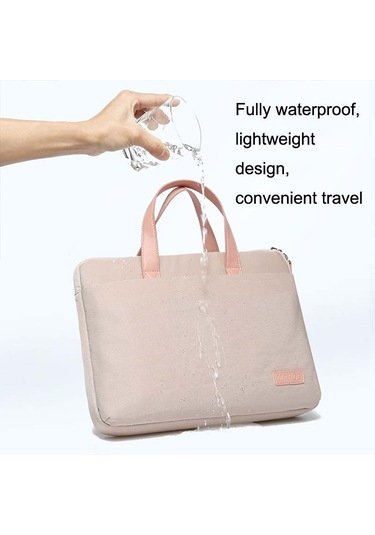 Sones Macbook Uyumlu 15,6-16,1 İnç İçin Mahoo 10188 Ultra İnce El Bilgisayar Çantası Postacı Dizüstü Bilgisayar Çantası, Renk: Haki + Gri Mouse Pad Diğer