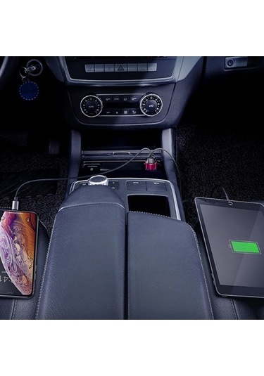 Maoyaya Baseus 45w Hızlı Şarj Araç Başlık N11.590 Dual Çıkışlı Usb Siyah Trendooze 4.0.3.0 Kh