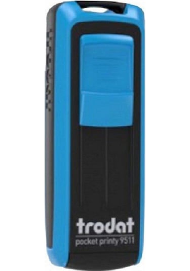 Trodat Cep Kaşe P4 38x14 MM Mavi - mavi Keçe 9511