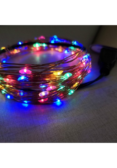 Mufunye Renkli 5 Meters 50 Lamp Christmas Decoration Lights