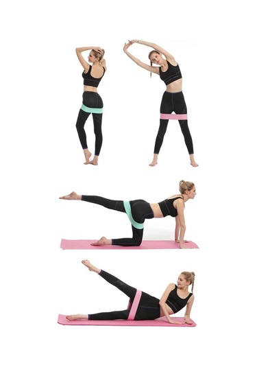 Clifton Squad Band Hip Band Direnç Bandı Neon Kırmızı