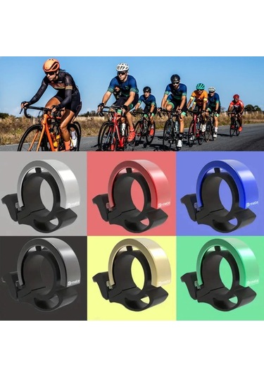 Buffer Ultra-yüksek Sesli Alüminyum Alaşımlı Bisiklet Zili Çok Renkli