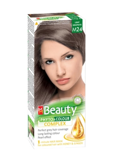 Mm Beauty Bitkisel Saç Boyası Küllü Kumral M24