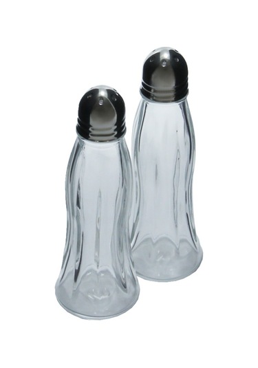 Paşabahçe Black & White 2'Li Tuzluk & Biberlik