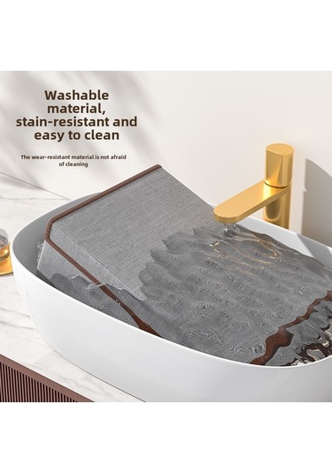 Bej Pamuk Ve Keten Kumaş 17 Izgaralı İç Çamaşırı Saklama Kutusu, Kapaklı Çekmece Tarzı Bölücüler Bej